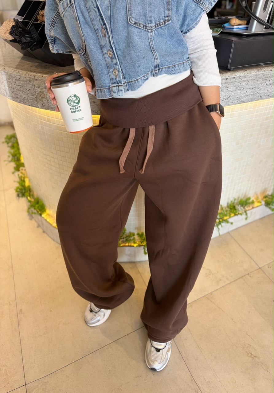 Wide-Leg Cotton Pants | بنطلون قطن واسع - صورة 2 | Elite EG