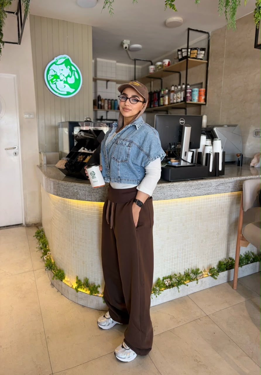 Wide-Leg Cotton Pants | بنطلون قطن واسع - صورة 11 | Elite EG