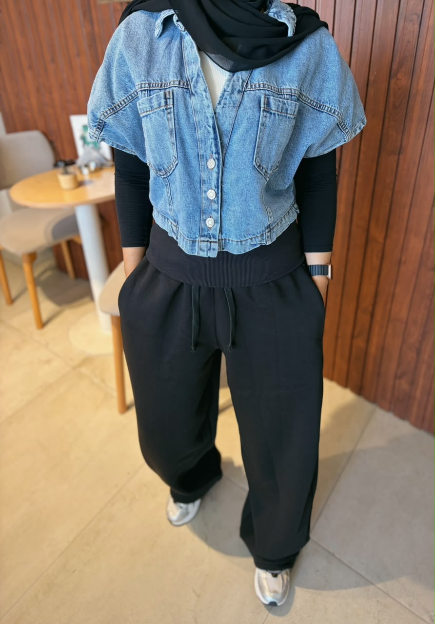 Wide-Leg Cotton Pants | بنطلون قطن واسع - صورة 5 | Elite EG
