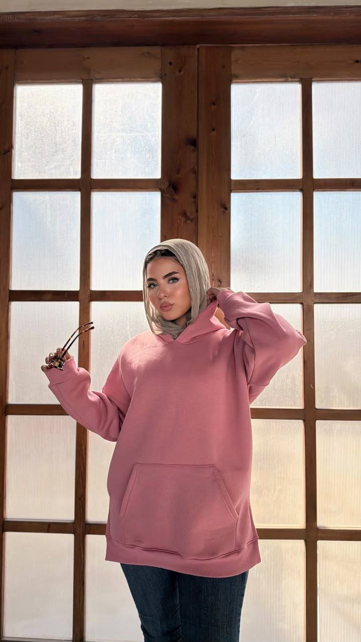 Cloud Oversized Milton Hoodie — Side Slits