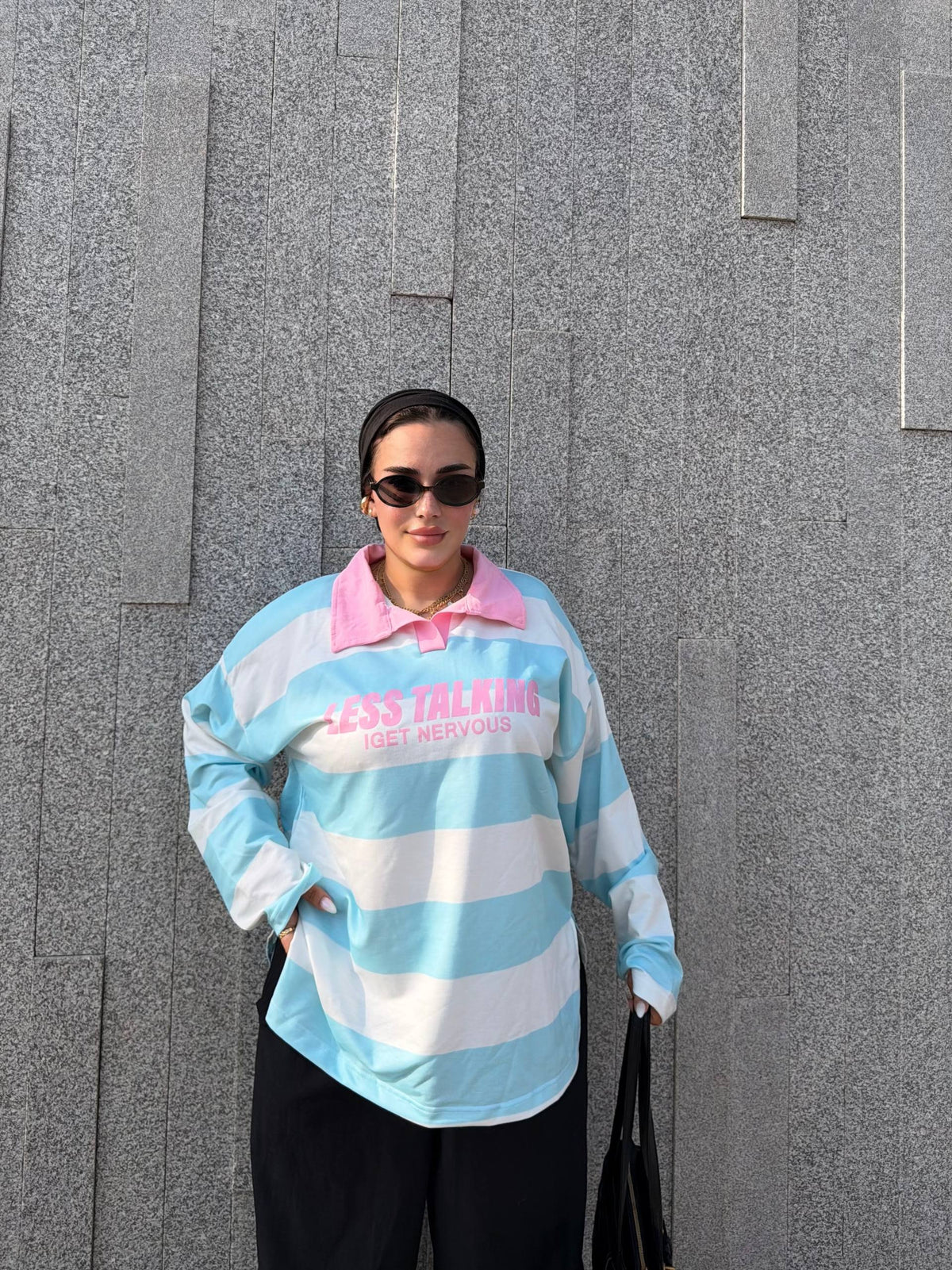 Cloud Vibes Tee | تيشيرت سبورتي أوفر سايز - صورة 2 | Elite EG