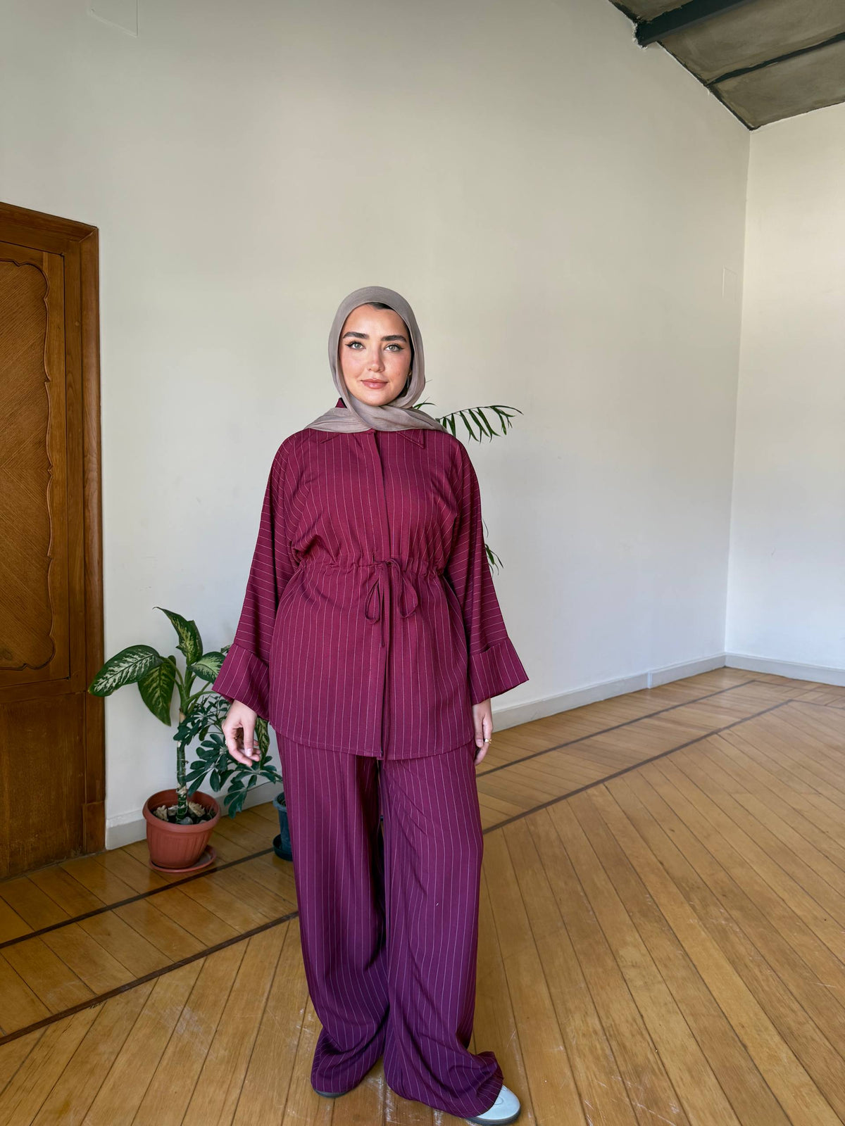 Flow Stripe Set | طقم مقلم نبيتي - صورة 2 | Elite EG