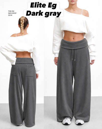 Wide-Leg Cotton Pants | بنطلون قطن واسع - صورة 19 | Elite EG