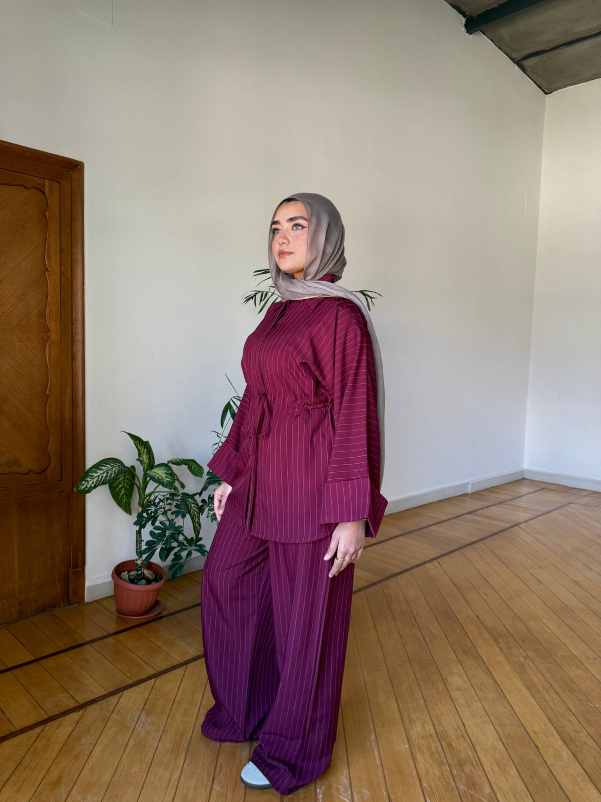 Flow Stripe Set | طقم مقلم نبيتي - صورة 3 | Elite EG
