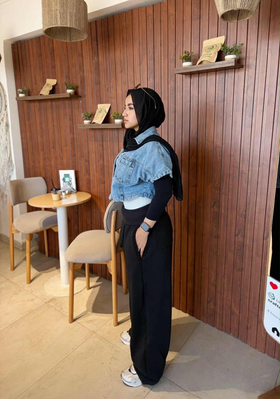 Wide-Leg Cotton Pants | بنطلون قطن واسع - صورة 14 | Elite EG