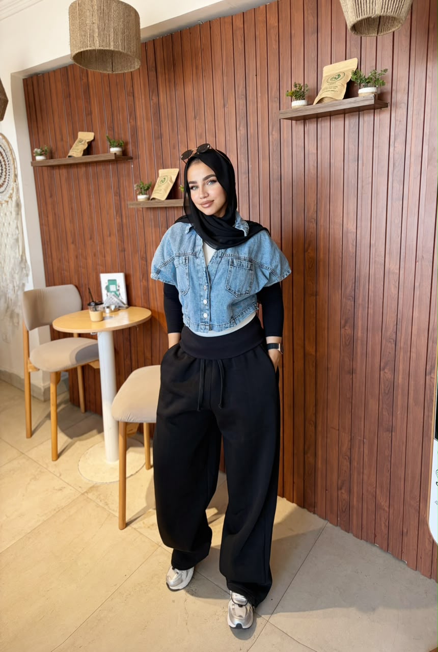 Wide-Leg Cotton Pants | بنطلون قطن واسع - صورة 15 | Elite EG