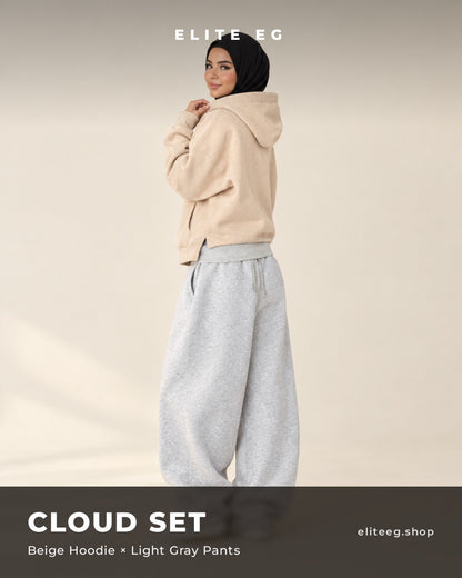 Cloud Set beige x lightgray