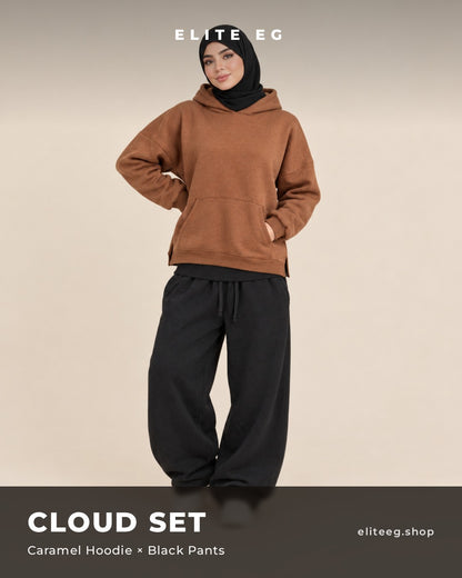 Cloud Set caramel x black
