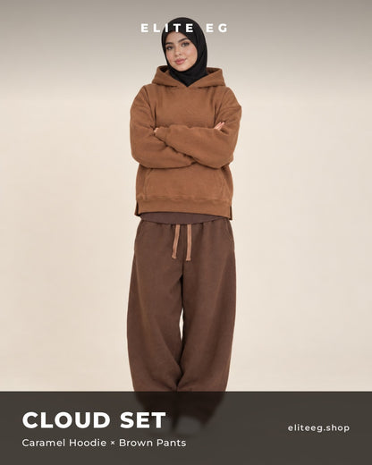 Cloud Set caramel x brown