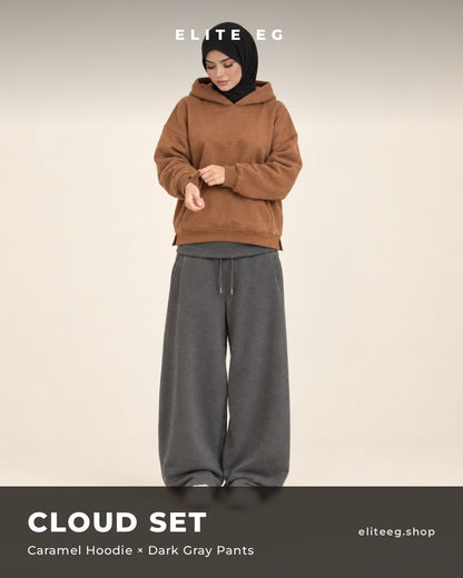 Cloud Set caramel x darkgray