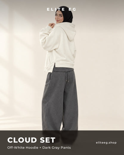 Cloud Set offwhite x darkgray