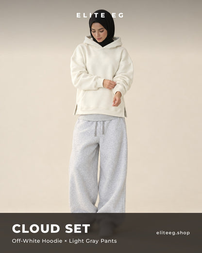 Cloud Set offwhite x lightgray