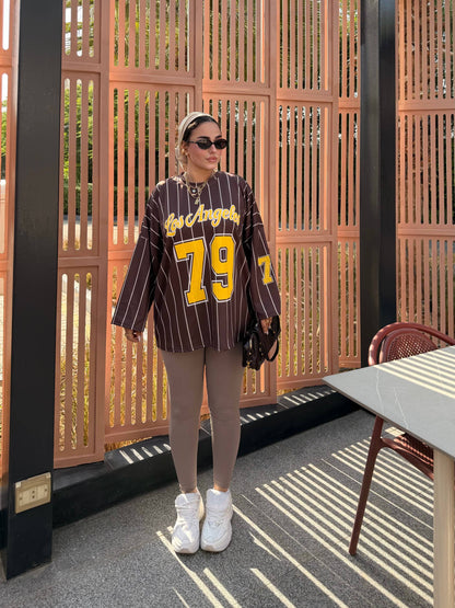 Mocha 79 Tee | تيشيرت أوفر سايز موكا - صورة 9 | Elite EG