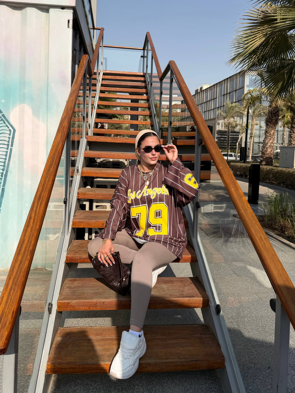 Mocha 79 Tee | تيشيرت أوفر سايز موكا - صورة 7 | Elite EG