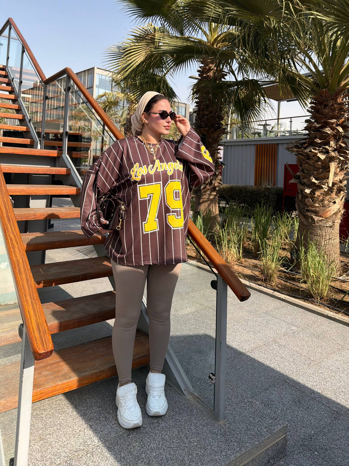 Mocha 79 Tee | تيشيرت أوفر سايز موكا - صورة 6 | Elite EG