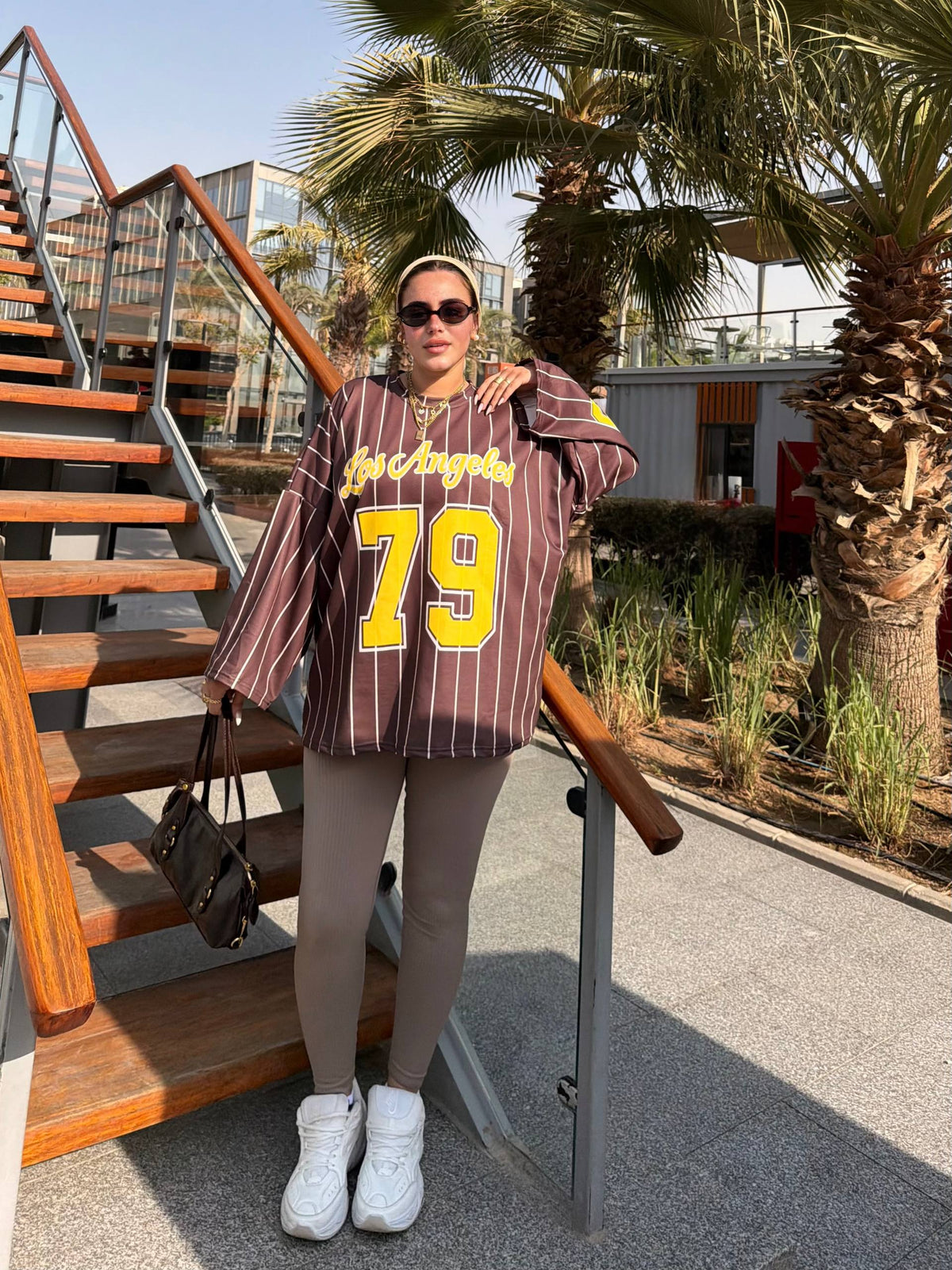 Mocha 79 Tee | تيشيرت أوفر سايز موكا - صورة 5 | Elite EG
