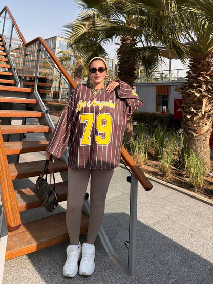 Mocha 79 Tee | تيشيرت أوفر سايز موكا - صورة 5 | Elite EG